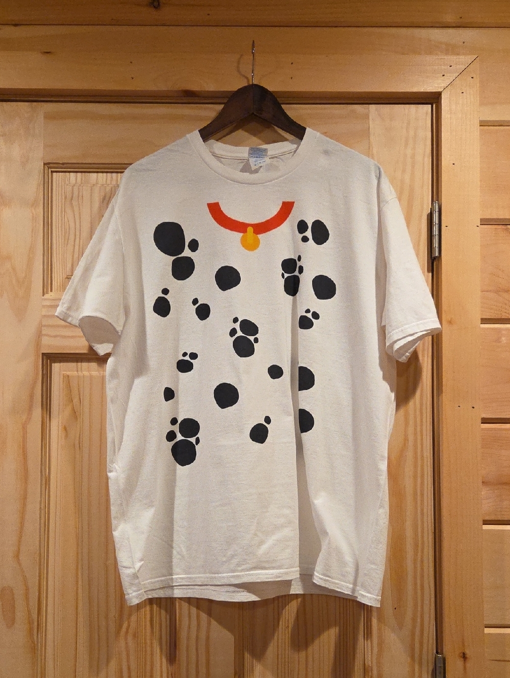 port & company|dalmatian halloween tee|extra large